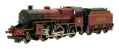 Pre-Owned 205119MWG LMS Crimson 2-6-0 Crab '13000' Steam Locomotive