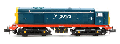 Class 20/0 Headcode Box 20172 'Redmire' BR Blue (Red Solebar) Diesel Locomotive