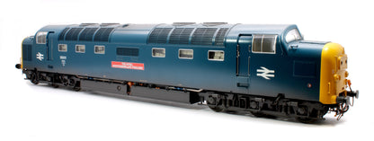 Class 55 Deltic BR Blue 55011 'The Royal Northumberland Fusiliers' Diesel Locomotive - Weathered