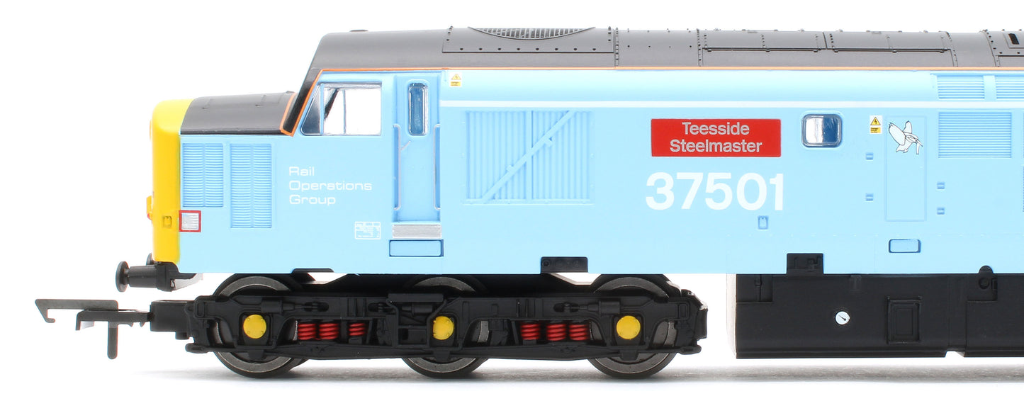 R30545 RailRoad Class 37/5 ROG / British Steel 37501 'Teesside Steelmaster' Diesel Locomotive