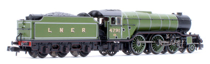 LNER V2 4791 LNER Lined Green (Original) Steam Locomotive - DCC Sound