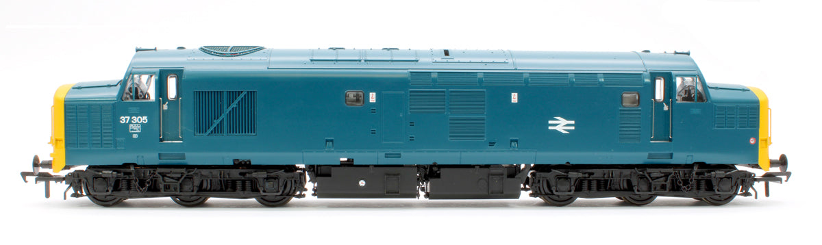 Pre-Owned Class 37/0 Centre Headcode 37305 BR Blue Diesel Locomotive - DCC Sound Deluxe