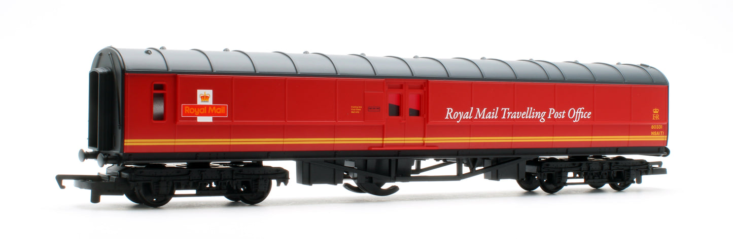 R40568 RailRoad Royal Mail TPO Coach 80331 - with working TPO catcher