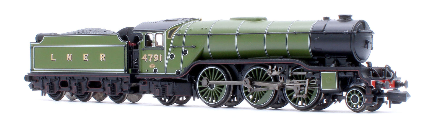 LNER V2 4791 LNER Lined Green (Original) Steam Locomotive - DCC Sound