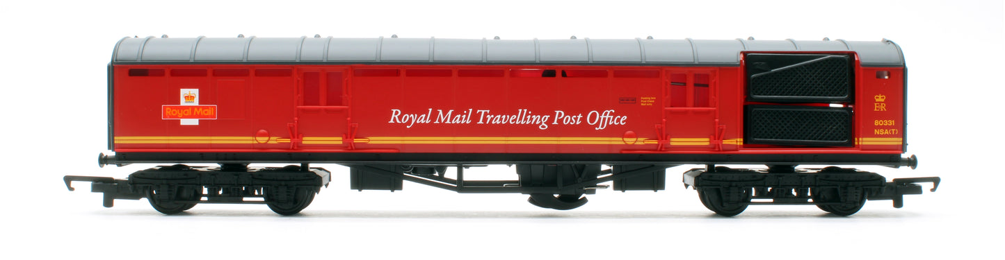 R40568 RailRoad Royal Mail TPO Coach 80331 - with working TPO catcher