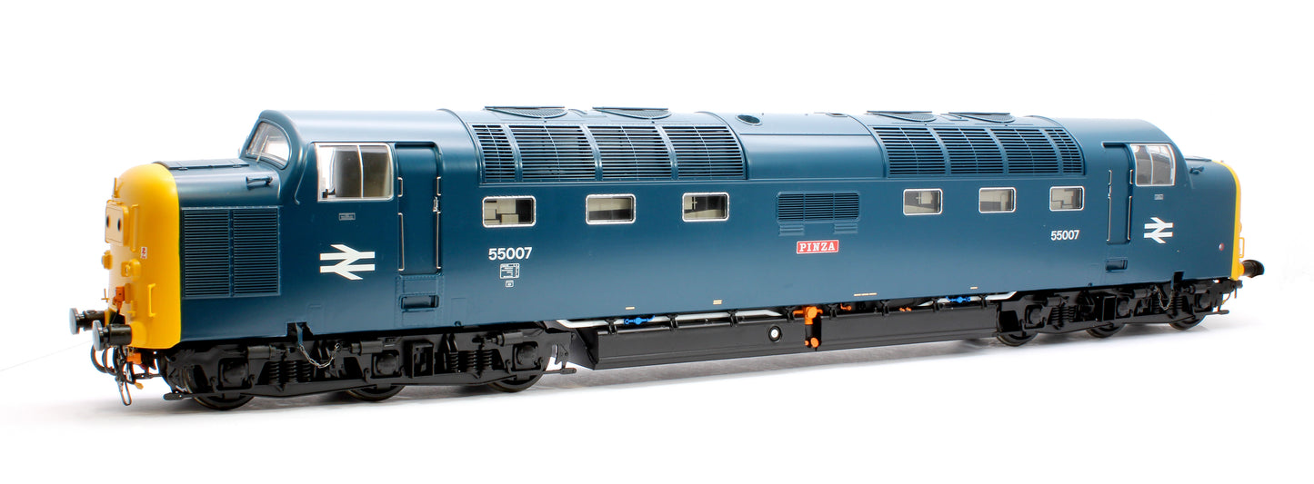 Class 55 Deltic BR Blue 55007 'Pinza' (Plated Headcodes) Diesel Locomotive