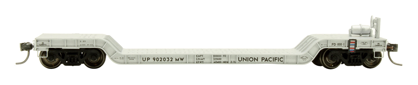 Pre-Owned EE-1759-2 Union Pacific Depressed Center Flat Car - UP #902032