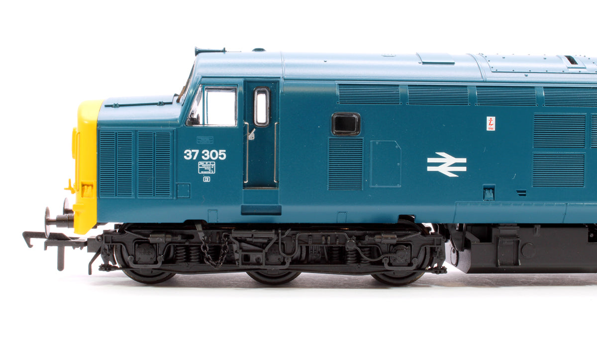 Pre-Owned Class 37/0 Centre Headcode 37305 BR Blue Diesel Locomotive - DCC Sound Deluxe