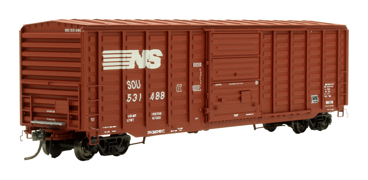 Pre-Owned EPS-90310-5 Norfolk Southern P-S Waffle Side Box Car - NS #531488