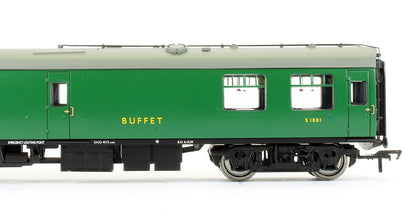 Pre-Owned 39-262 BR MK1 Restaurant Miniature Buffet Car RMB BR (SR) Green 'S1881'