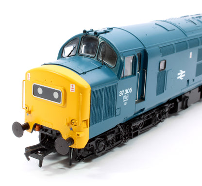 Class 37/0 Centre Headcode 37305 BR Blue Diesel Locomotive - DCC Sound