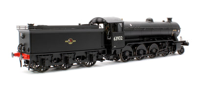 Class O2/4 'Tango' BR late crest black No. 63932 with low running plate, side window cab and GN tender, short chimney