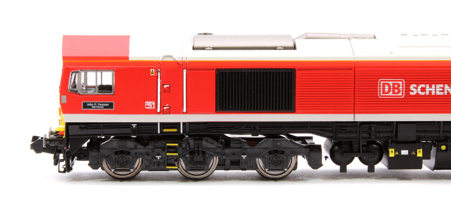 Class 59 #59206 'John F Yeoman' DB Schenker Diesel Locomotive