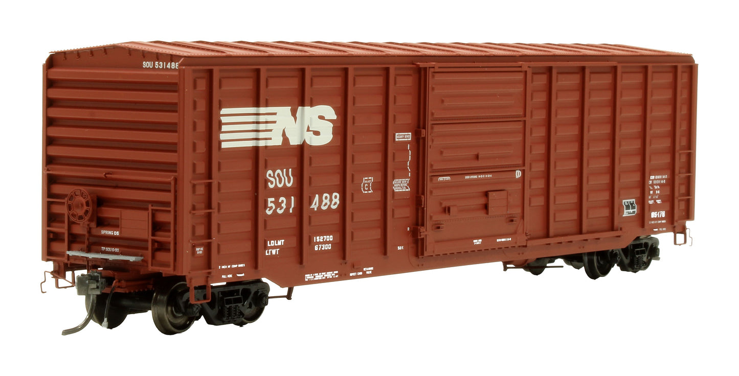 Pre-Owned EPS-90310-5 Norfolk Southern P-S Waffle Side Box Car - NS #531488
