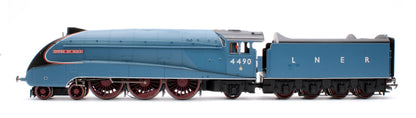 Class A4 4-6-2 4490 'Empire of India' LNER Garter Blue Steam Locomotive