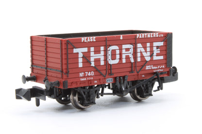 Pre-Owned 377-125A 12 Ton 8 Plank Wagon 'Pease & Partners' (Thorne) No.740