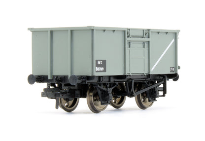 Pre-Owned 37-225F 16 Ton Steel Mineral Wagon BR Grey 'B87019'