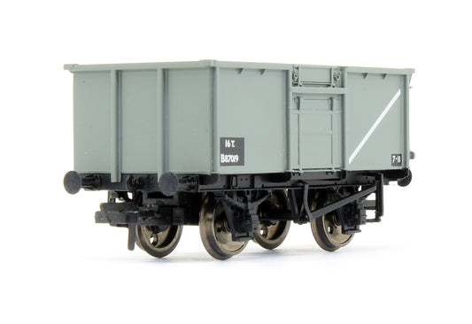 Pre-Owned 37-225F 16 Ton Steel Mineral Wagon BR Grey 'B87019'