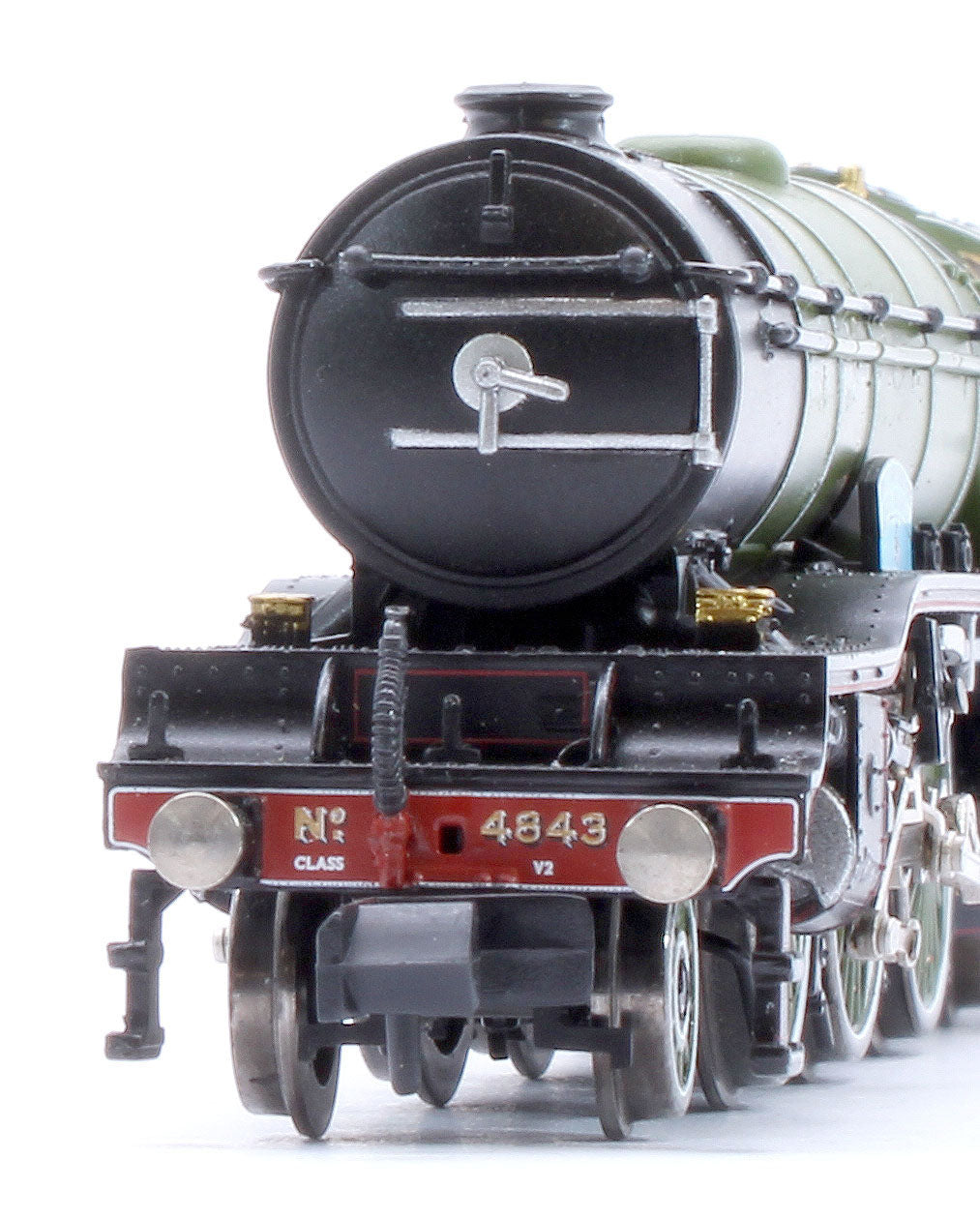 LNER V2 4843 'Kings Own Yorkshire Light Infantry' LNER Lined Green Steam Locomotive