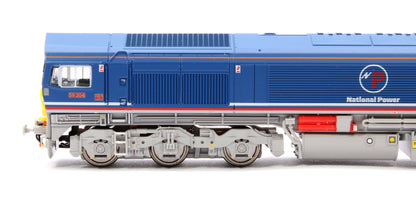 Class 59 #59204 National Power Blue Livery Diesel Locomotive - DCC Fitted