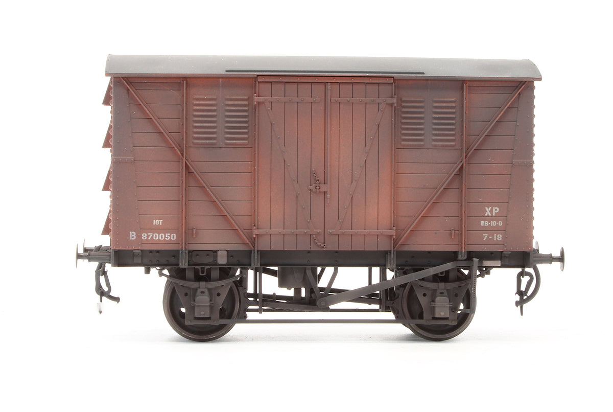 Pre-Owned BR Meat Van Bauxite B870050 - Custom Weathered
