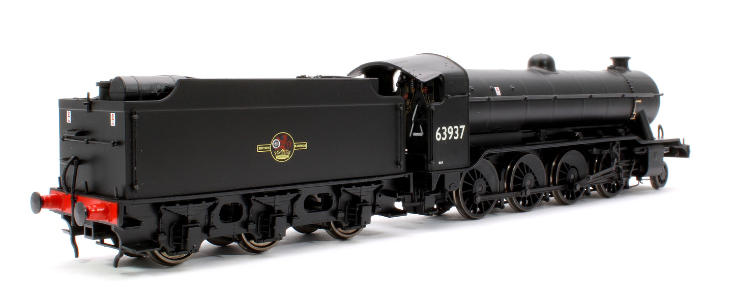 O2/2 'Tango' BR late crest blackNo. 63937 (GN cab/LNER flush-sided tender) Steam Locomotive