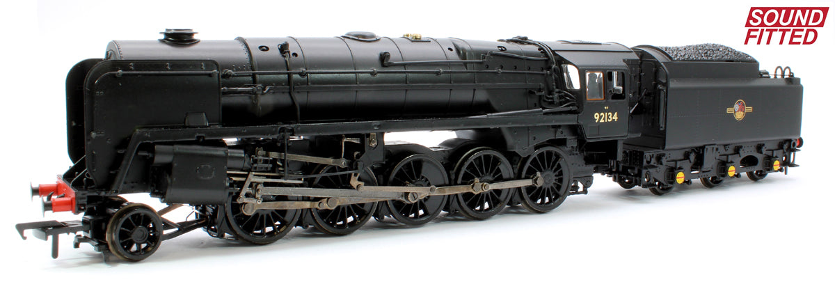 BR Standard 9F with BR1G Tender 92134 BR Black (Late Crest) - DCC Sound