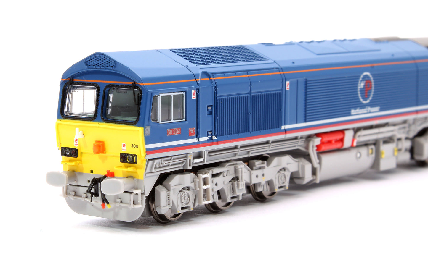 Class 59 #59204 National Power Blue Livery Diesel Locomotive - DCC Sound