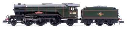 LNER V2 60847 'St Peter's School' BR Lined Green (Late Crest) Steam Locomotive