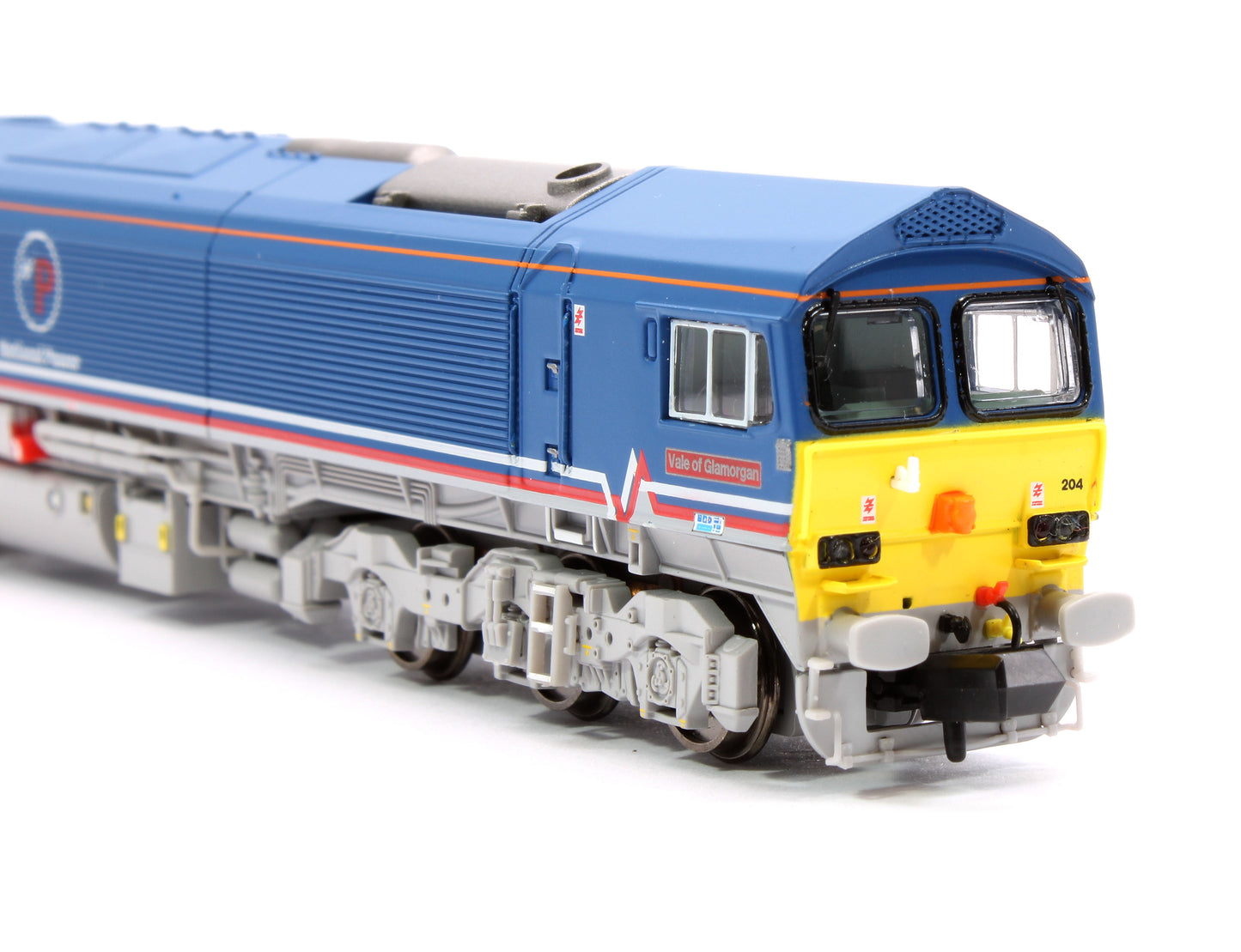 Class 59 #59204 National Power Blue Livery Diesel Locomotive - DCC Fitted