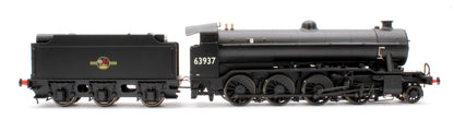 O2/2 'Tango' BR late crest blackNo. 63937 (GN cab/LNER flush-sided tender) Steam Locomotive