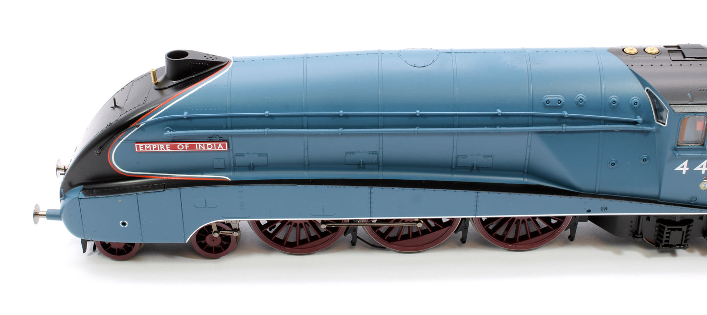 Class A4 4-6-2 4490 'Empire of India' LNER Garter Blue Steam Locomotive