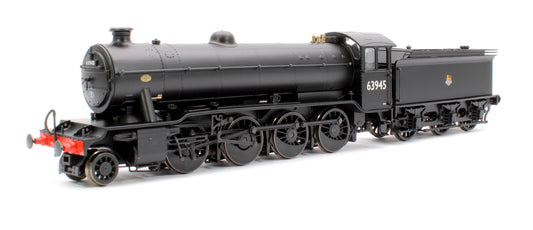 Class O2/4 'Tango' BR early emblem black No. 63945 with low running plate, LNER cab and GN tender, short chimney