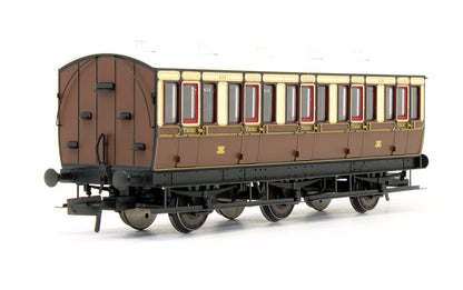 Pre-Owned H4-6T-101A 6 Wheel 3rd '526' In GWR Chocolate & Cream