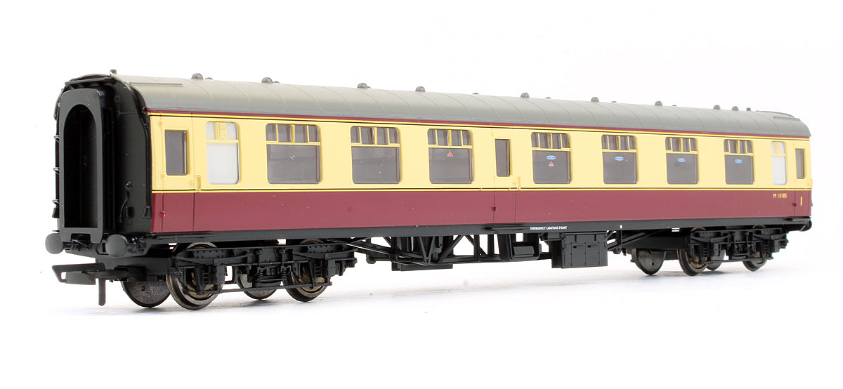 Pre-Owned R4847 BR Crimson & Cream Mk1 Corridor Composite Coach 'M15185'