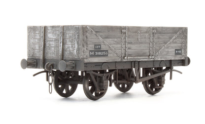 Pre-Owned 5 Plank Open Wagon BR Grey M318256 - Custom Weathered