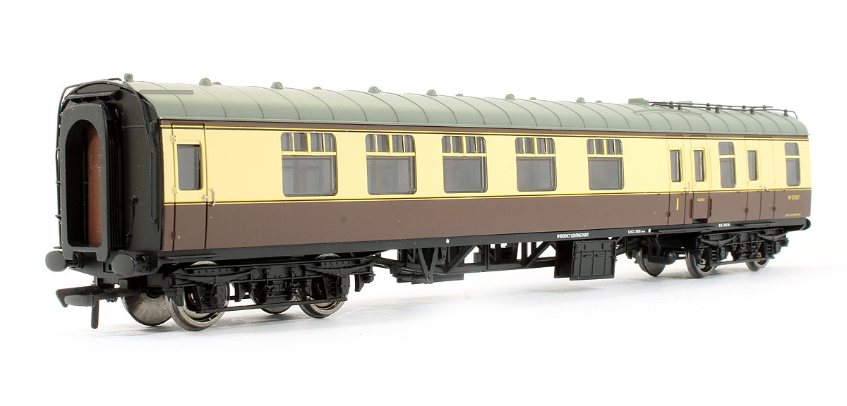 Pre-Owned 39-229 BR MK1 Brake Corridor Composite BCK Coach Chocolate & Cream 'W21067'