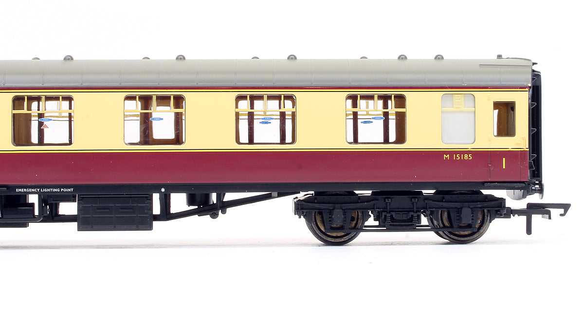 Pre-Owned R4847 BR Crimson & Cream Mk1 Corridor Composite Coach 'M15185'