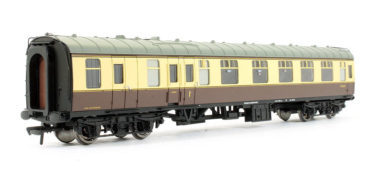 Pre-Owned 39-229 BR MK1 Brake Corridor Composite BCK Coach Chocolate & Cream 'W21067'
