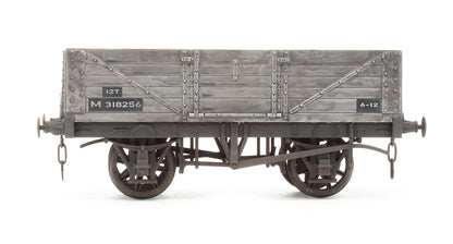 Pre-Owned 5 Plank Open Wagon BR Grey M318256 - Custom Weathered