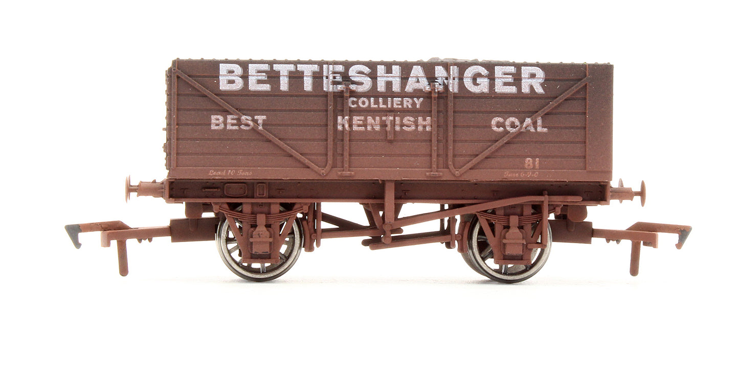 Pre-Owned 7 Plank Wagon 'Betteshanger' No.81 - Weathered - Limited Edition