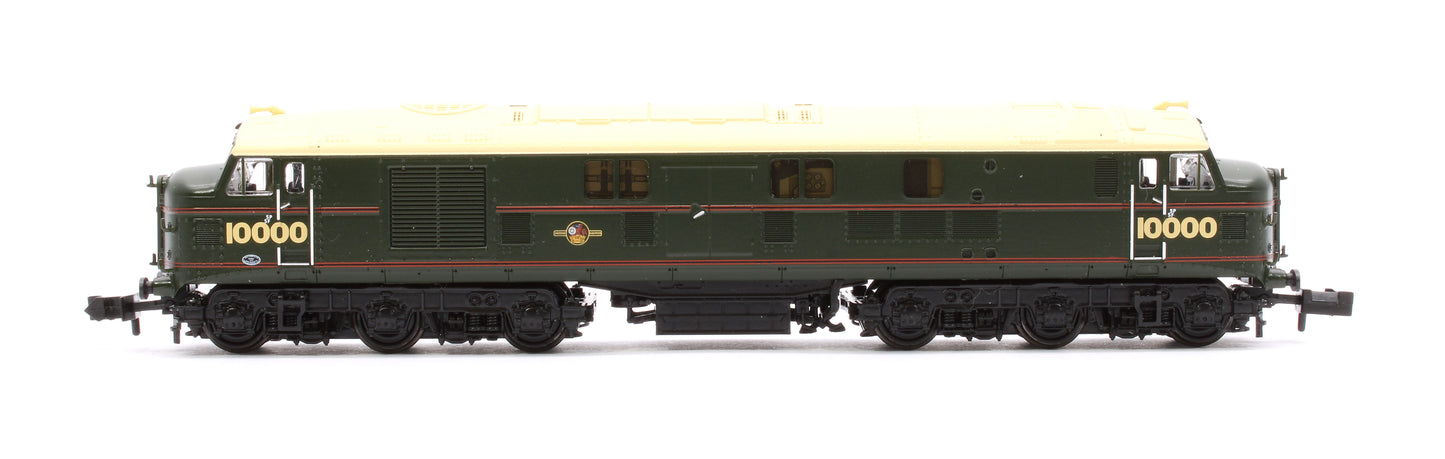 LMS 10000 BR Lined Green (Late Crest) Diesel Locomotive