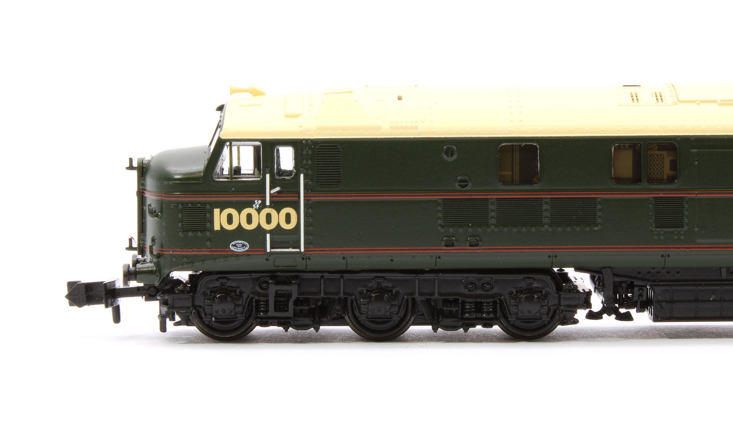 LMS 10000 BR Lined Green (Late Crest) Diesel Locomotive - DCC Sound