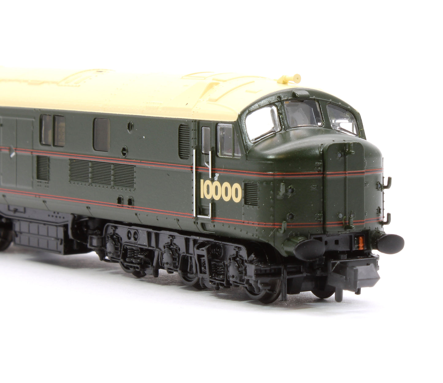 LMS 10000 BR Lined Green (Late Crest) Diesel Locomotive