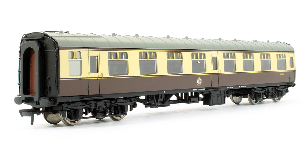 Pre-Owned 39-029 BR MK1 Corridor SK Coach Chocolate & Cream 'W24165'