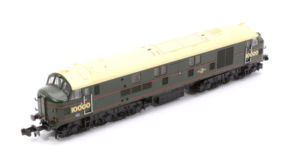 LMS 10000 BR Lined Green (Late Crest) Diesel Locomotive