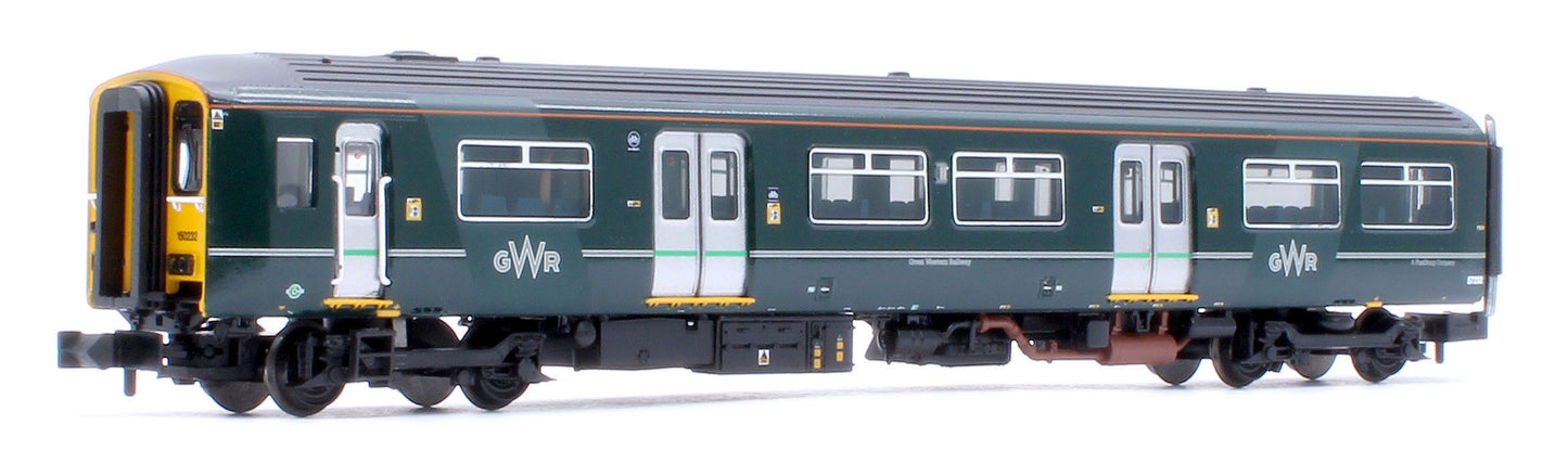 371-337SF Class 150/2 2-Car DMU 150232 GWR Green (FirstGroup) - DCC Sound