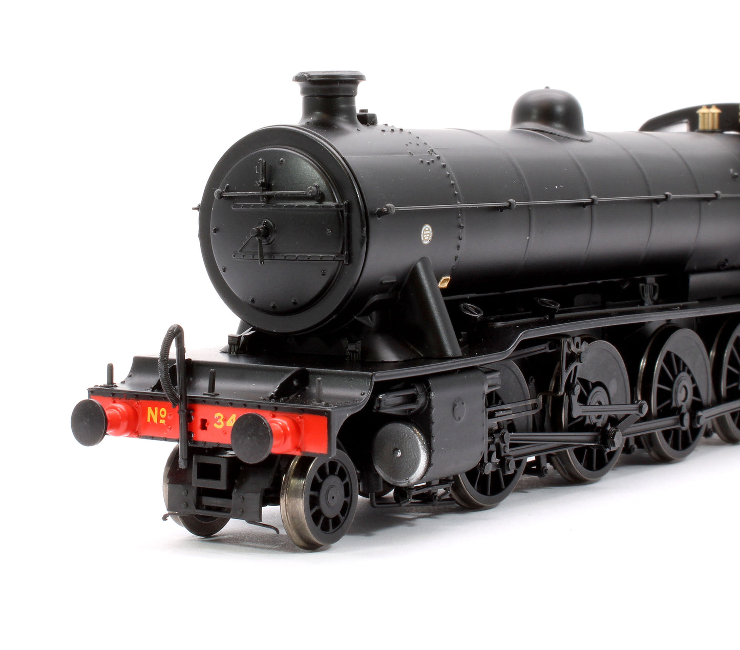 Class O2/1 'Tango' LNER black No. 3481 with low running plate, GN cab and tender, tall chimney