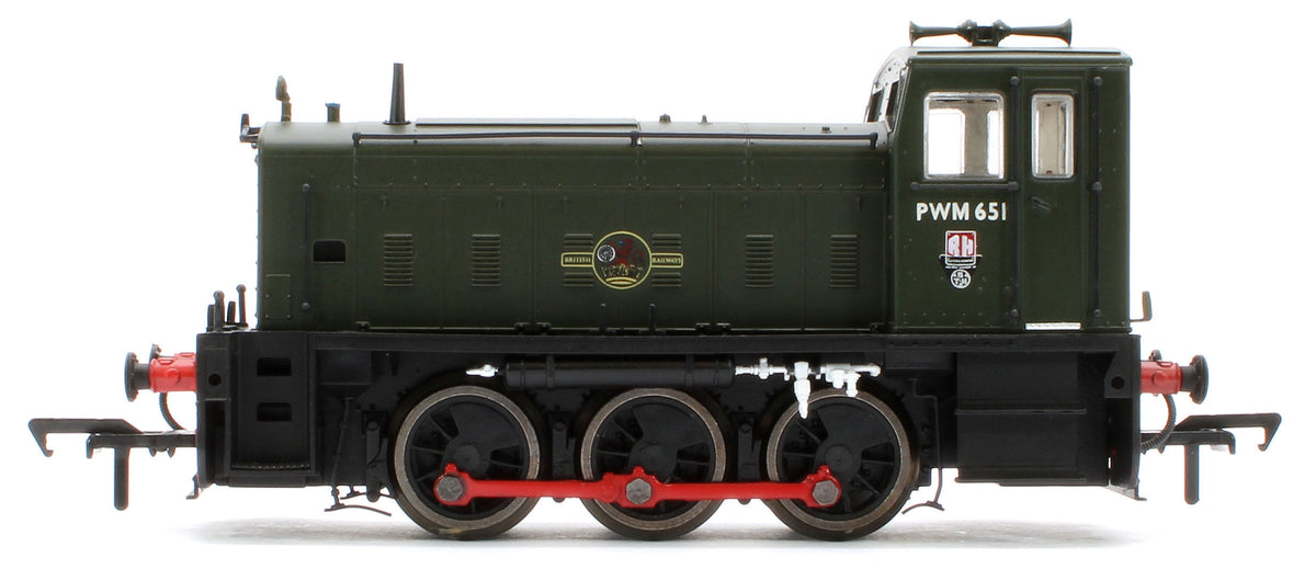 MR-400A Ruston PWM 165DE Shunter BR Green PWM651 Diesel Locomotive