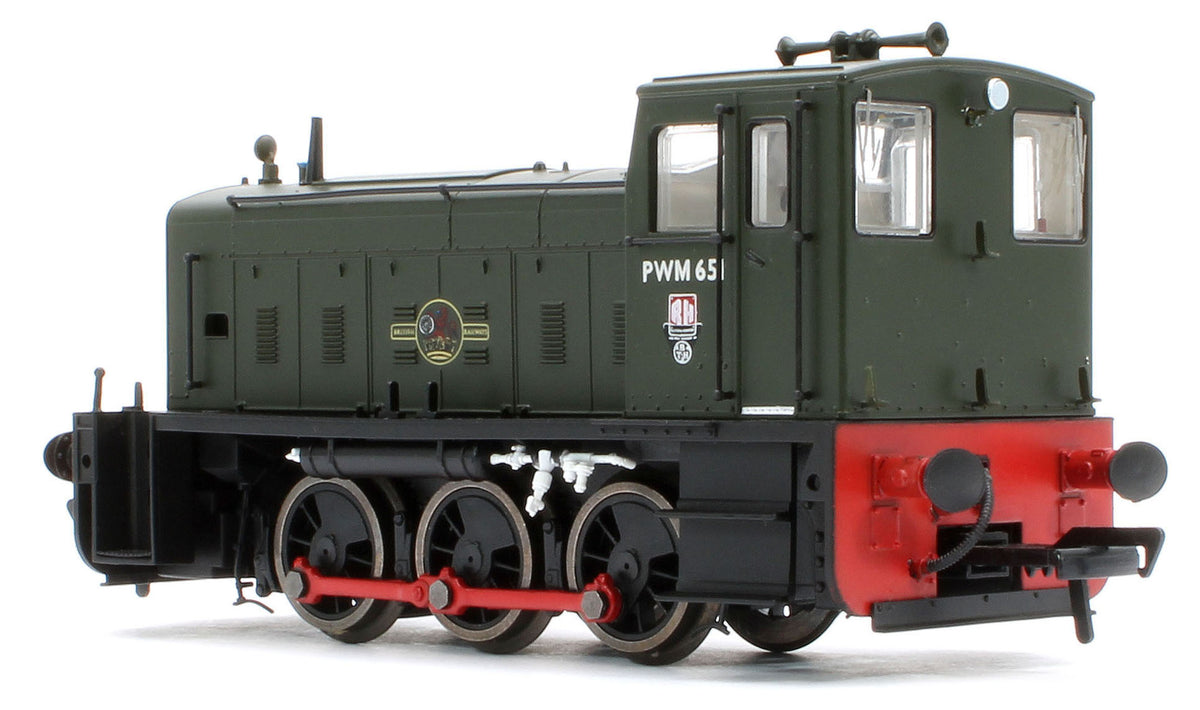 MR-400A Ruston PWM 165DE Shunter BR Green PWM651 Diesel Locomotive